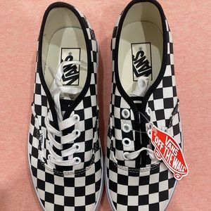 Checkered Vans